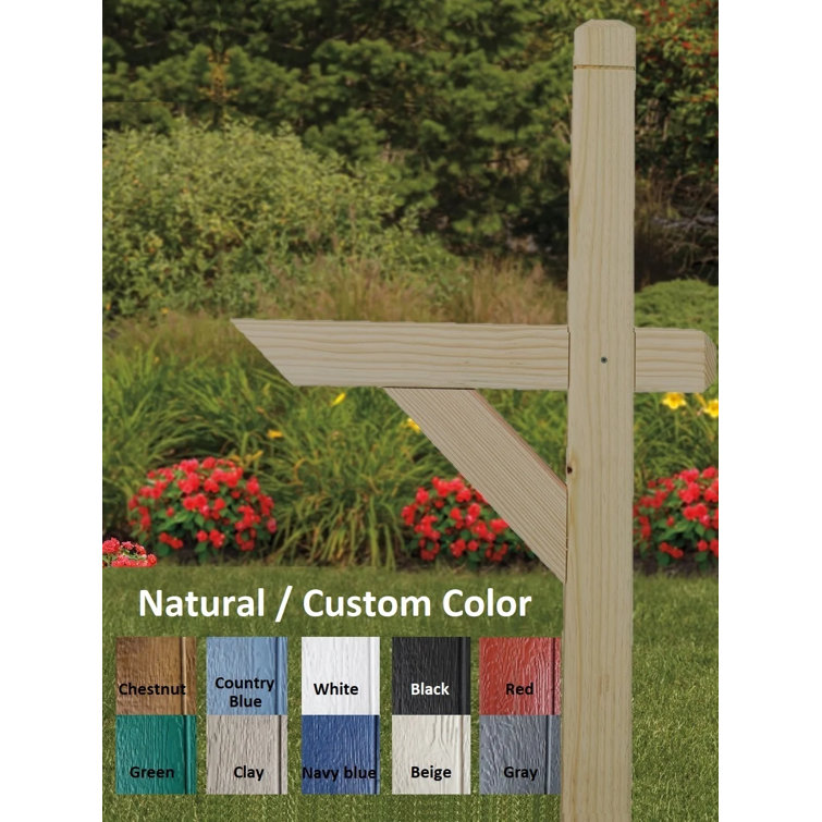 Amish Mailbox + Post Set & Reviews Wayfair Canada